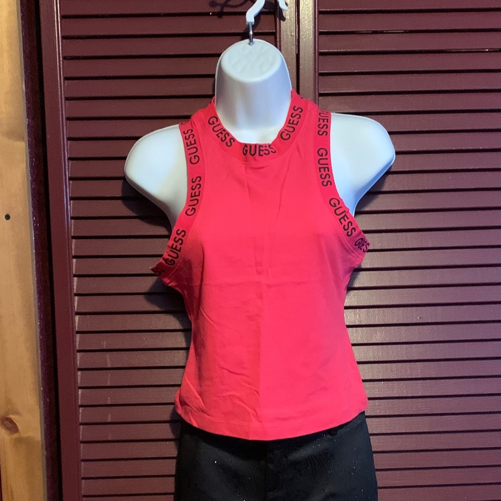 Guess Women's Bold Red Tank Top